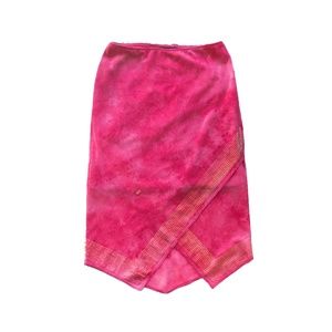 Y2k Vintage Guess tie die fuchsia skirt